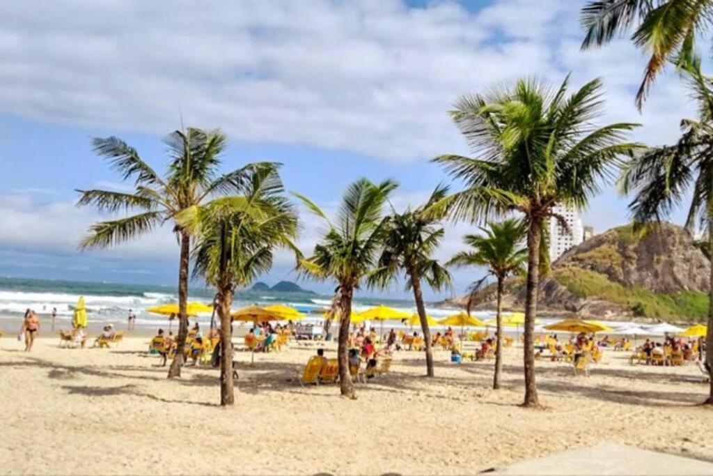 Ap Confortavel Guaruja - Enseada Bagian luar foto